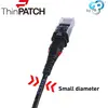 Image de Patchsee Câble patch ThinPatch UTP CAT 6a noir 3,1m