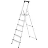 Image de Hailo - Escabeau Domestique Pliable En Aluminium 6 Marches Ultra Léger L40