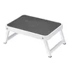 Image de Hailo   Marchepied Pliant En Acier Pour Enfant   Charge Maximale 150 Kg   Tapis Antidérapant   Hauteur 4 Cm Replié   Utilisation Quotidienne