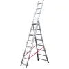 Image de Echelle transformable base évasée Premium - 3x8 échelons - 5,85m