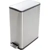 Image de Poubelle de tri à pédale HAILO Profil - 2 bacs 20 Litres - 66 x 48 x 28 cm