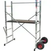 Image de Echafaudage aluminium jardin avec roue HAILO hauteur de travail 3 m
