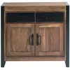 Image de Made In Meubles - Petit Buffet En Bois D'Acacia 100 Cm Havana