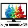 Image de Télévision Led 16" Full Hd 1920x1080   Tuner Dvb-t2   Compatible 12/24/220v   Cordon Allume-cigare Inclus   Antarion