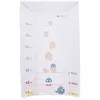 Image de Plan À Langer Avec Matelas Intégré Blanc 50x80x10 Cm