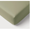 Image de Drap-housse Jersey Bébé 100% Coton Vert Clair 60x120x15 Cm
