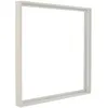 Image de Lampesecoenergie   Cadre De Montage En Saillie Pour Panneau Led 600x600   Installation Facile Sans Vis   Résistant À La Corrosion   Compatible Avec Panneaux 48w, 40w, 36w