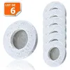 Image de 6 Spots Led Encastrables Blanc Etanche Ip44 Pour Salle De Bain Blanc Chaud