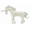 Image de Licorne en peluche tricotée - 53 x 36 cm - Beige naturel | par SEVIRA KIDS