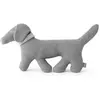 Image de Doudou en peluche teckel - 47 x 24 cm - Gris | par SEVIRA KIDS