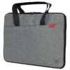 Image de Sacoche pour Ordinateur Portable & Tablette 12,5-14 Pochette Poignées Rétractables et 2 Poches Housse compatible avec MacBook Air/Pro 13.3 Gris/Noir - Neuf