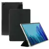Image de Coque pour Samsung Galaxy Tab A9+ 11'' (SM-X210 / SM-X216), Protection Antichoc avec Coins Renforcés & Porte-Stylet, Noir/Transparent - Edge - Neuf