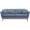 Image de Concept-usine - Canapé Scandinave 3 Places Tissu - 190cm - Hoga