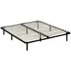 Image de Sommier Cadre À Lattes Métal   Structure Tubulaire Robuste   Lattes En Bois Souples   Confort Optimal Pour Matelas 140x190   Olympe