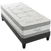 Image de Hypsom - Ensemble Royal 5 90x190 Cm Matelas Mémoire De Forme + Sommier Bois