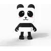 Image de Mobility on Board, haut-parleur Bluetooth animal danseur modèle Panda, blanc / noir