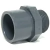 Image de Adaptateur Avec Mâle À Visser Et Femelle À Coller - 32 Mm