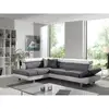 Image de Bestmobilier - Lisbona - Canapé D'Angle Gauche Convertible - 5 Places - Avec Têtières
