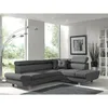 Image de Bestmobilier - Lisbona - Canapé D'Angle Droit Convertible - 5 Places - Avec Têtières
