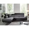 Image de Bestmobilier - Lisbona - Canapé D'Angle Gauche Convertible - 5 Places - Avec Têtières