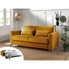 Image de Lisa Design - Owen - Canapé 3 Places Convertible - Couchage Quotidien - Matelas 12 Cm - En Velours