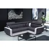 Image de Lisa Design   Canapé D'Angle Réversible 5 Places   Convertible Avec Coffre De Rangement   Têtières Réglables   Dimensions L263 X P184 Cm