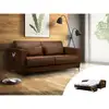 Image de Lisa Design - Allan - Canapé 3 Places Convertible - Couchage Quotidien - Matelas 12 Cm - En Microfibre