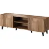Image de Best Mobilier Come - meuble TV - effet bois - 2 portes et 2 niches - 150 cm , Bois