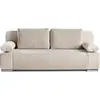 Image de Best Mobilier Elio - canapé 3 places convertible - avec coffre - en velours et velours côtelé , Beige