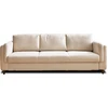 Image de Lisa Design Brooke - canapé 3 places - convertible - en velours , Beige