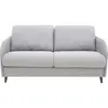 Image de Best Mobilier Cosmos - canapé 3 places convertible express couchage quotidien 140 cm matelas 11 cm en tissu , Gris