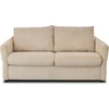 Image de Best Mobilier Maho - canapé 2 places convertible express couchage quotidien 140 cm matelas 11 cm en velours côtelé , Beige