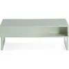 Image de Best Mobilier Sofia - table basse - vert sauge mat - 1 niche - 110 cm , Vert sauge