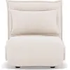 Image de Best Mobilier Candice - Banquette 1 place convertible clic-clac en velours côtelé , Beige