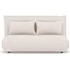 Image de Best Mobilier Candice - Banquette 2 places convertible clic-clac en velours côtelé , Beige