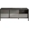 Image de Best Mobilier Jules - meuble tv - 2 portes et 1 tiroir - 156 cm , Gris