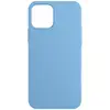 Image de Coque pour iPhone 14 Hybride Semi-rigide Fine Intérieur Doux Bleu clair - Neuf