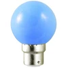 Image de Ampoule Led B22 1w G45 Incassable Miidex Lighting® Bleu - Non-dimmable