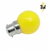 Image de Ampoule Led B22 1w G45 Incassable Miidex Lighting® Jaune - Non-dimmable
