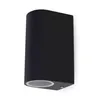 Image de Applique Arrondie Altesse - 2 X Gu10 Miidex Lighting® Anthracite