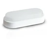 Image de Vision-el - Plafonnier Led Ovalie - 12w Miidex Lighting® Blanc-chaud-3000k - Blanc