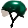Image de Cosmo Fusion+ - Casque avec éclairage Vélo Arrière Intelligent et Connecté - Feu Stop, Detection de Chute Automatique, Partage de trajet, Vert Sapin Métallisé - Neuf