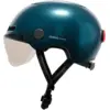 Image de Cosmo Fusion+ Taille M, Bleu Navy- Casque avec éclairage Vélo Arrière Intelligent et Connecté - Assurance Individuelle ALLIANZ offerte durant 1 an - Neuf