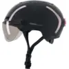 Image de Cosmo Fusion+ Taille M, Anthracite - Casque avec éclairage Vélo Arrière Intelligent et Connecté - Assurance Individuelle ALLIANZ offerte durant 1 an - Neuf
