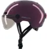 Image de Cosmo Fusion+ Taille M, Violet - Casque avec éclairage Vélo Arrière Intelligent et Connecté - Feu Stop Automatique, Détection de Chute, Partage de trajet, Assurance Individuelle ALLIANZ offerte durant 1 an - Neuf