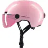 Image de Cosmo Fusion+ Taille M, Rose Brillant - Casque avec éclairage Vélo Arrière Intelligent et Connecté - Assurance Individuelle ALLIANZ offerte durant 1 an - Neuf