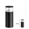 Image de Pilier Led Extérieur Rond Transparent - 12 W - Ip 65 - 300 Mm - Delitech®
