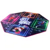 Image de Subsonic Tapis De Danse Just Dance Noir Rose Bleu 100 Cm