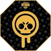 Image de Alfombrilla De Juego Subsonic Brawl Stars Drippy Skull