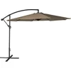 Image de Parasol déporté OAHU rond 3,50m de diamètre taupe